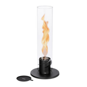 Tischfeuer Spin 120 schwarz