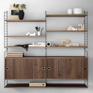 die String Serie als Regal
